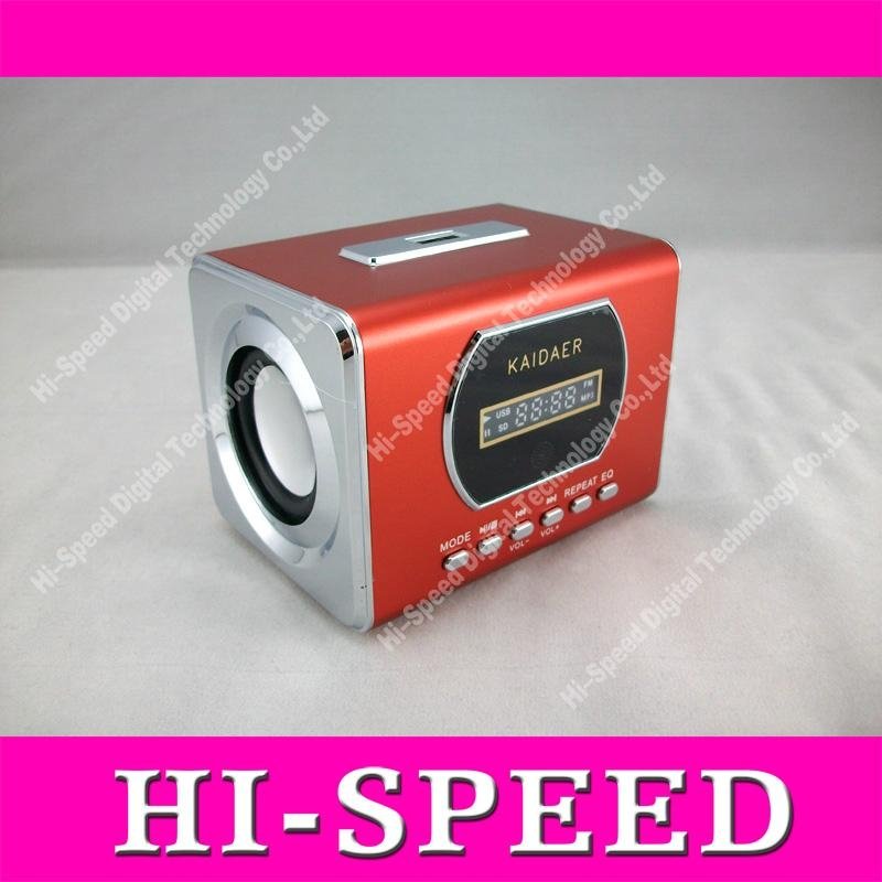 KD-SM01y Kaidaer Speaker Digital Suond Box Hi-Fi MP3 FM Micro SD Card speaker