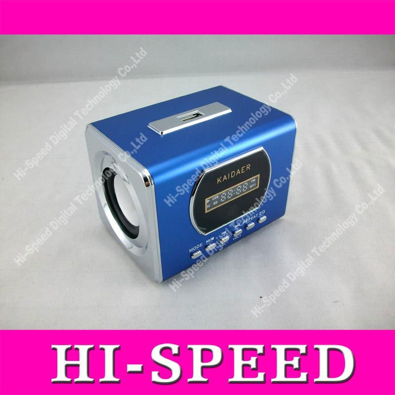 KD-SM01y Kaidaer Speaker Digital Suond Box Hi-Fi MP3 FM Micro SD Card speaker 2