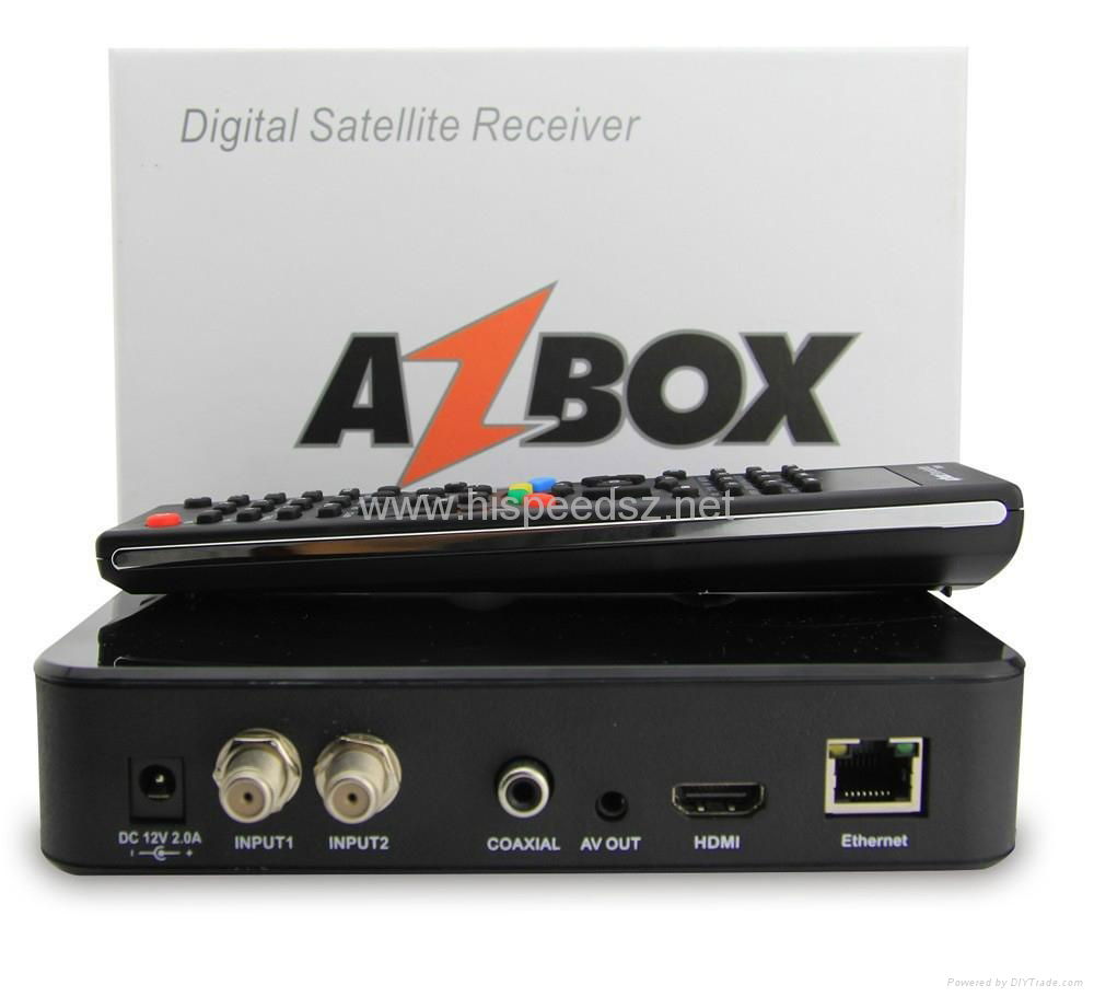 Azbox Bravissimo Satellite Receiver Twin Tuner Support Nagra3 Decoder  2