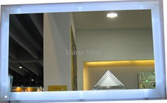 Illuminated LED back lit mirror (IP44 made) with CE&ROSH approval