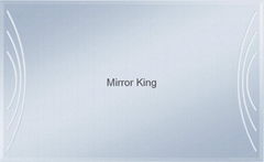 Kristall Form/Wall-mart vendor/Mirror with grooved cut line