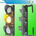 220V 200mm high power solar traffic warning lights 4