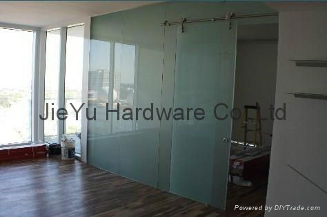 Free shipping barn door hardware SLIDING GLASS DOOR HARDWARE 2