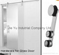 Free shipping barn door hardware SLIDING GLASS DOOR HARDWARE 5