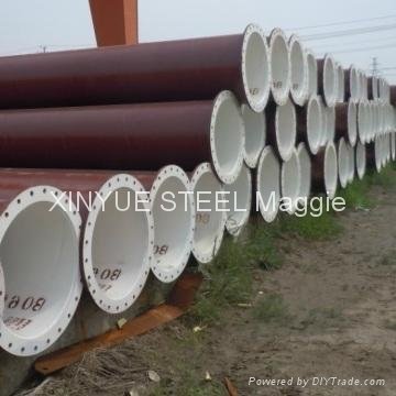 API 5L X52 X60 X70 SSAW Steel Oil Line Pipe 4