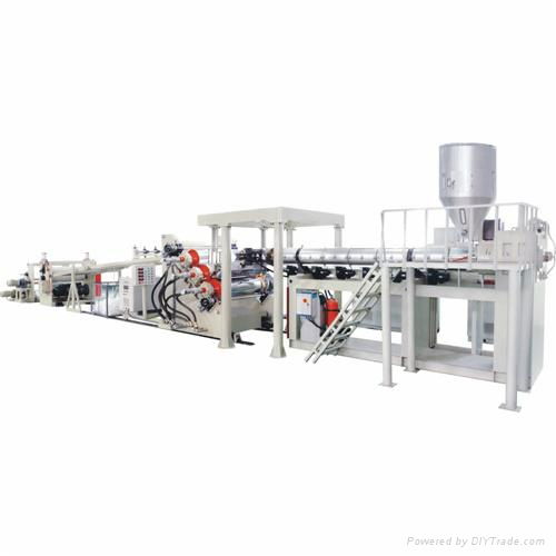 PC/PMMA Sheet Extrusion