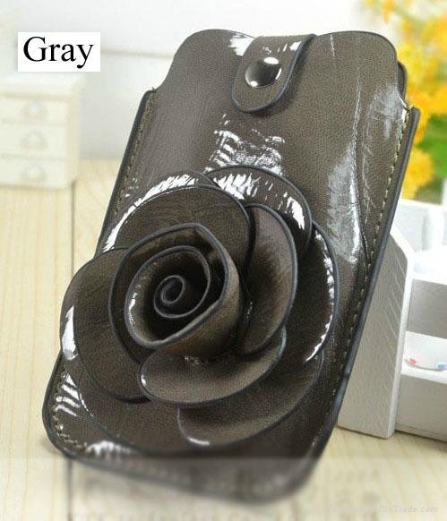 Professional Mobile Phone Cover with Camellia Flower 4