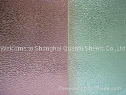 Polycarbonate embossed sheet 2