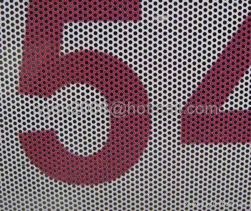 one way vision(Perforated self adhesive Vinyl film) 4