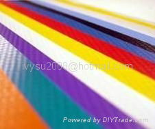 Anti Flame Coated Striped Tarpaulin  2