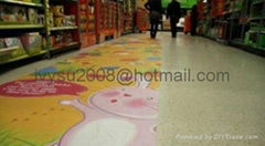 digital floor graphics