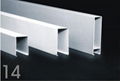 aluminum square tube ceiling 1