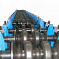 Highway guardrail roll forming machine