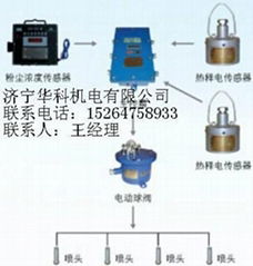 粉塵超限自動噴霧裝置