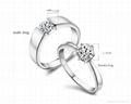 Stainless Steel CZ Ring 2