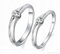 Stainless Steel CZ Ring 4