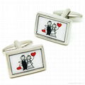 Stainless Steel Cufflink 1