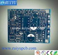 6 layer blue mask pcb with immersion gold 1