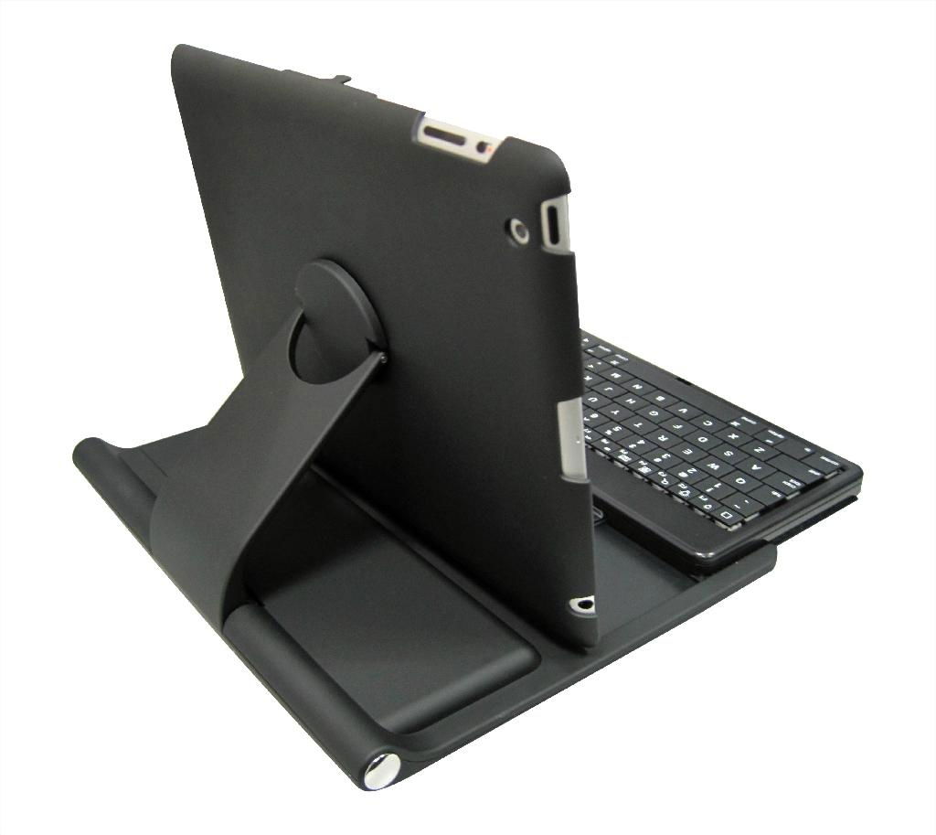 USB Connection 360 Degree Rotating iPad 3 Keyboard & Keyboard for iPad 2 2