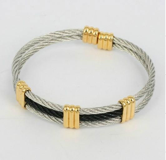 New Style Stainless Steel Bar  Bangles 2