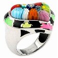 Colorful   Munro  Stainless Steel Rings 1