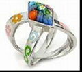 Colorful   Munro  Stainless Steel Rings 3