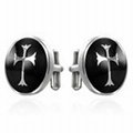  Fahion Stainless Steel Cufflinks For Men 3