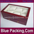 Custom wooden wartch box 1
