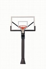 Adjustable basketball stand