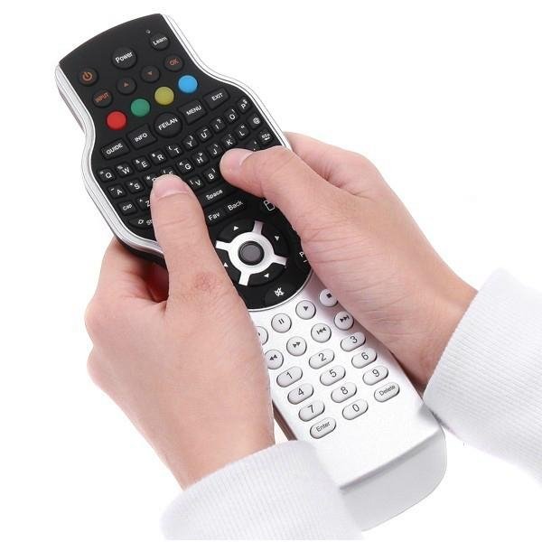 2.4g RF wireless mini keyboard Jogball mouse for Hotel/Hospital with IR learning