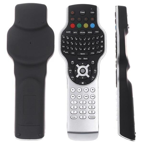 2.4G remote for IPTV with wireless mini keyboard Jogball mouse IR learning 2