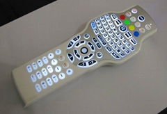 IR learning Remote for HTPC with 2.4G RF wireless mini keyboard Jogball mouse 