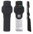 2.4g wireless mini keyboard Jogball mouse + IR learning Remote for IPTV/STB 1