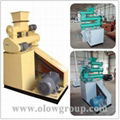 Ring-die pellet press/feed pellet