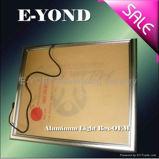 Arcylic aluminum frame LED ultrathin light boxes  3