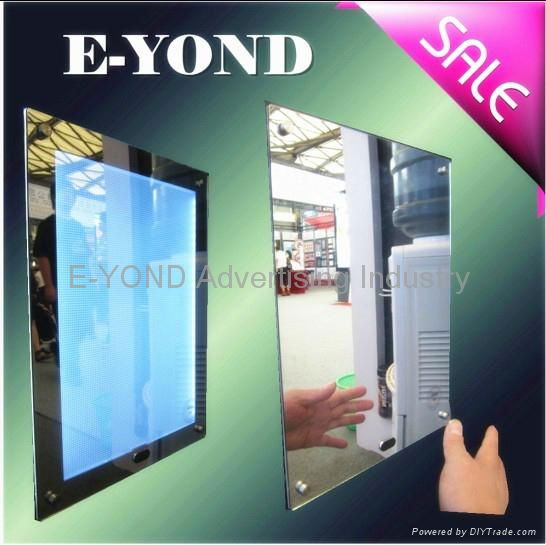 Magic Mirror sensor Light Box  LED  multifunctional toilet adornment mirror 