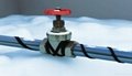 管道保溫防凍電伴熱電加熱帶系統
