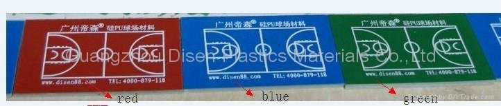 Synthetic PU basketball court floor surface 5