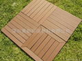 DIY拼裝塑木地板 2