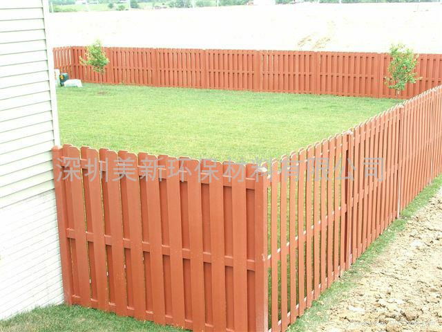 生態木塑柵欄 3