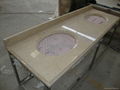 Marble Vanity Tops with Sink Cut out 2