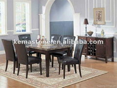 Marble Top Dining Table