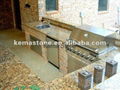 Granite Outdoor Kitchen Counter Top BBQ