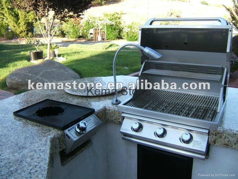Granite Outdoor Kitchen Counter Top BBQ 4