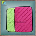 shining colorfull lycra EVA case for new ipad 1