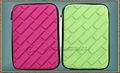 shining colorfull lycra EVA case for new ipad 2