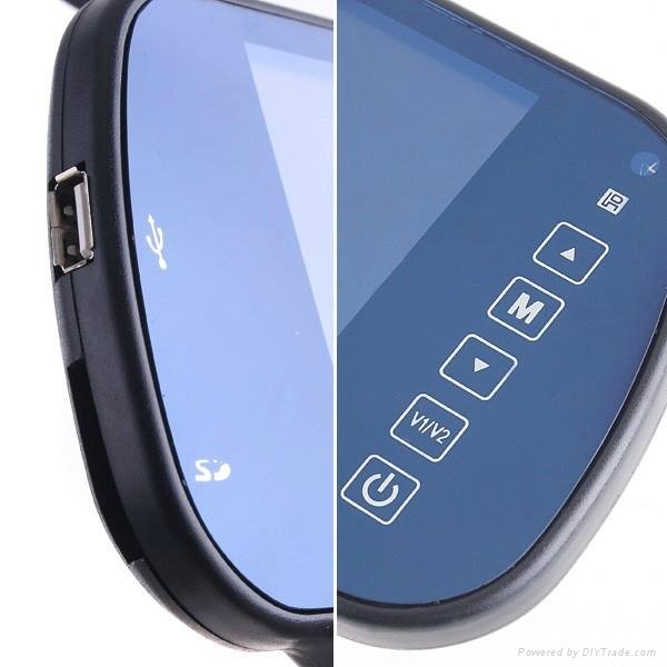  7''LCD bluetooth rearview car screen bluetooth mp5 SD USB tf card  3