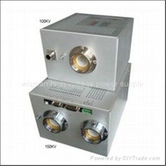 Dual output X ray tube high-voltage power supply