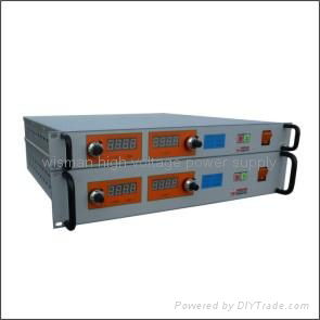 High voltage power supply for electrostatic spinning