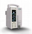 volumetric infusion pump with open